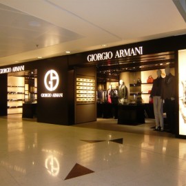 廣州太古匯喬治阿瑪尼專賣(mài)店裝修